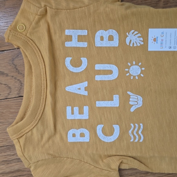 LITTLE CO BY LAUREN CONRAD BRAND BABY GIRL SHORTS TEE-SHIRT BUNDLE SIZE 3 MONTHS - Picture 4 of 16